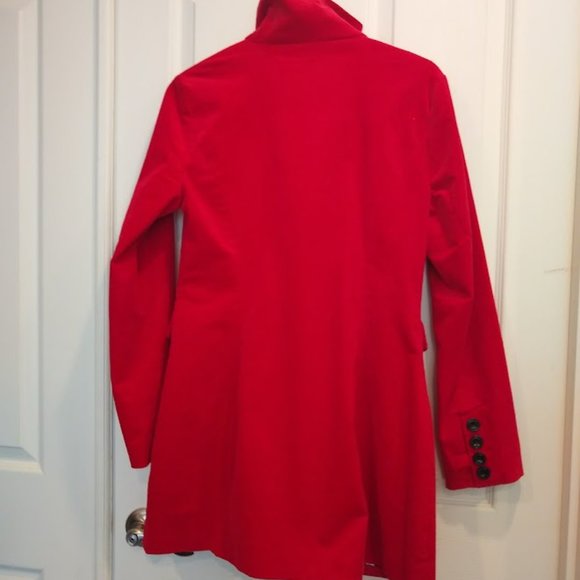 Luii Anthropologie Double Breasted Red Jacket size Small - Picture 5 of 5